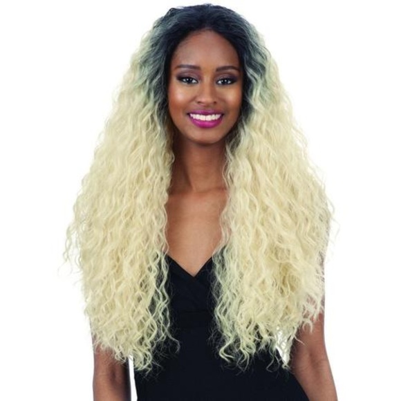 Lace front wig blonde ombré - Picture 5 of 5